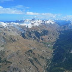 Flugwegposition um 12:27:50: Aufgenommen in der Nähe von Département Alpes-de-Haute-Provence, Frankreich in 2989 Meter